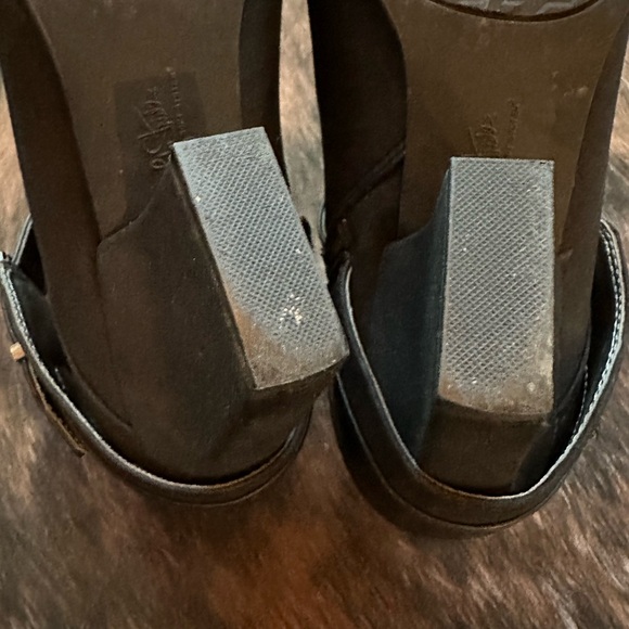Life Stride Black Ankle Booties with Buckle Detail - Picture 9 of 11